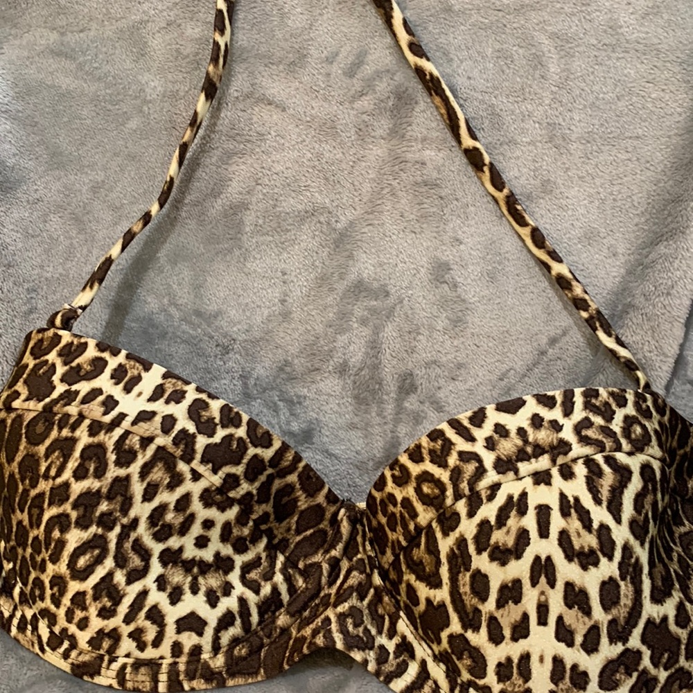 Zimmerman Animal Bikini Swimsuit Top Size 2 US M Cup AB